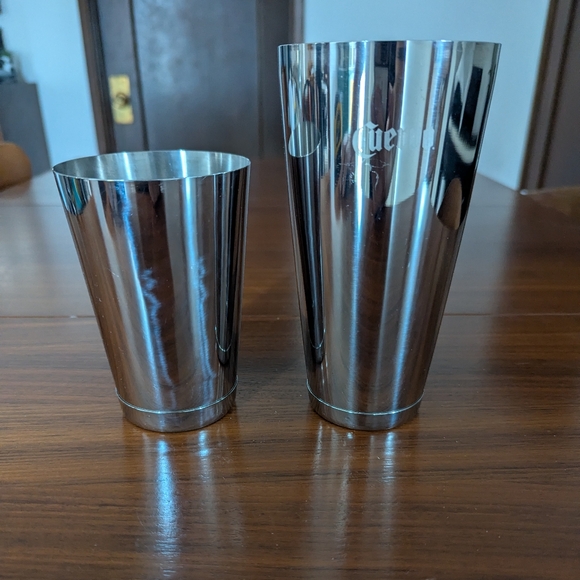 Cocktail Kingdom Koriko Shaker Jose Cuervo Logo On Large Tin Pre Owned - Picture 1 of 6